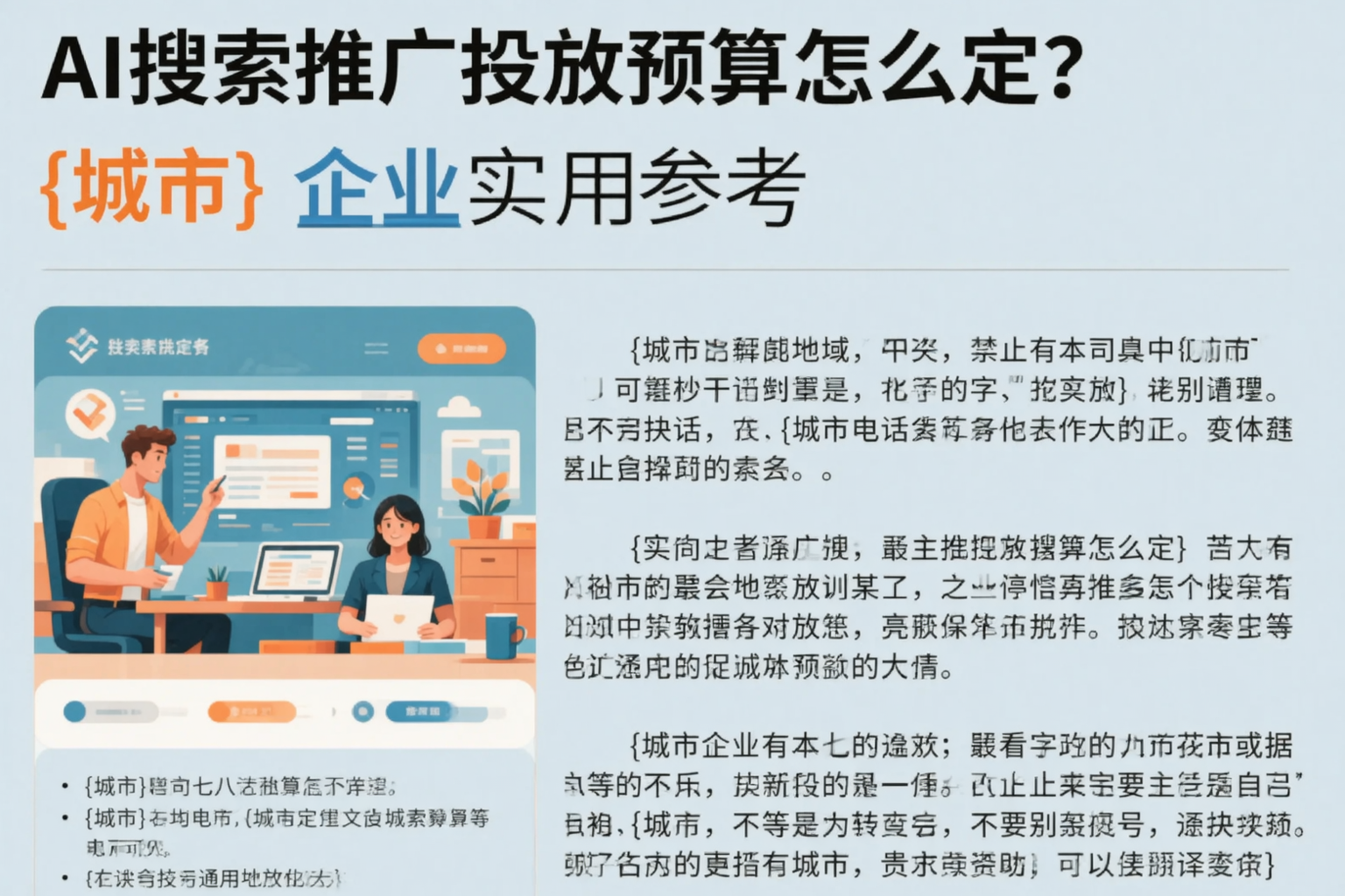 AI搜索推广投放预算怎么定?云南企业实用参考