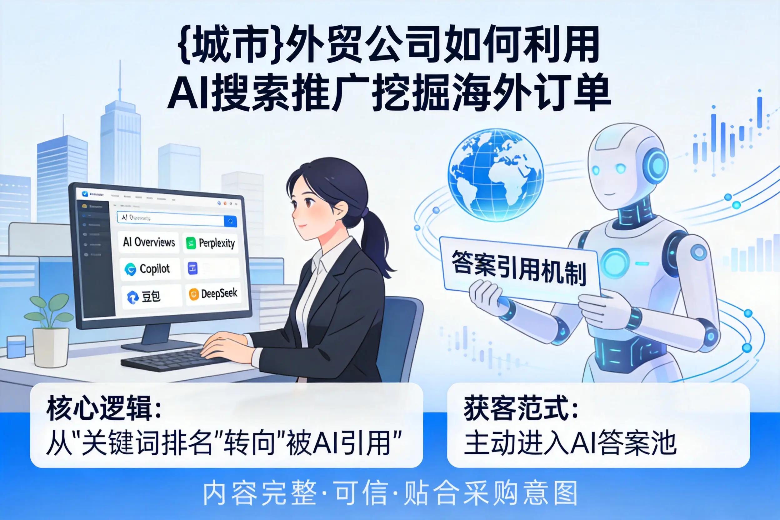 云南外贸公司如何利用AI搜索推广挖掘海外订单