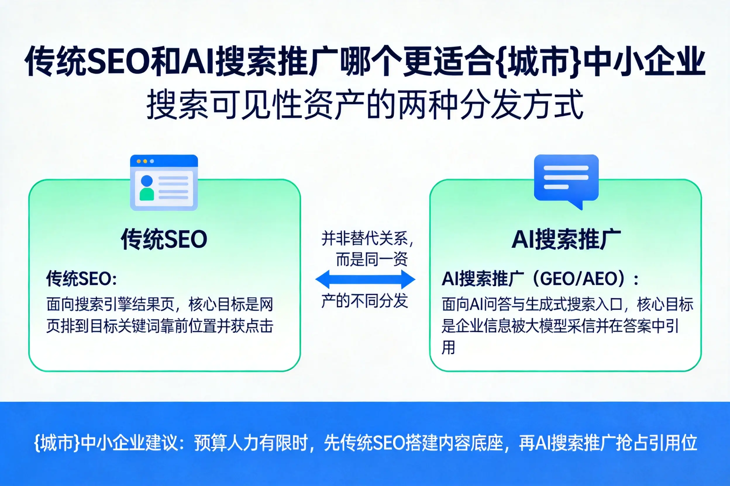 传统SEO和AI搜索推广哪个更适合云南中小企业