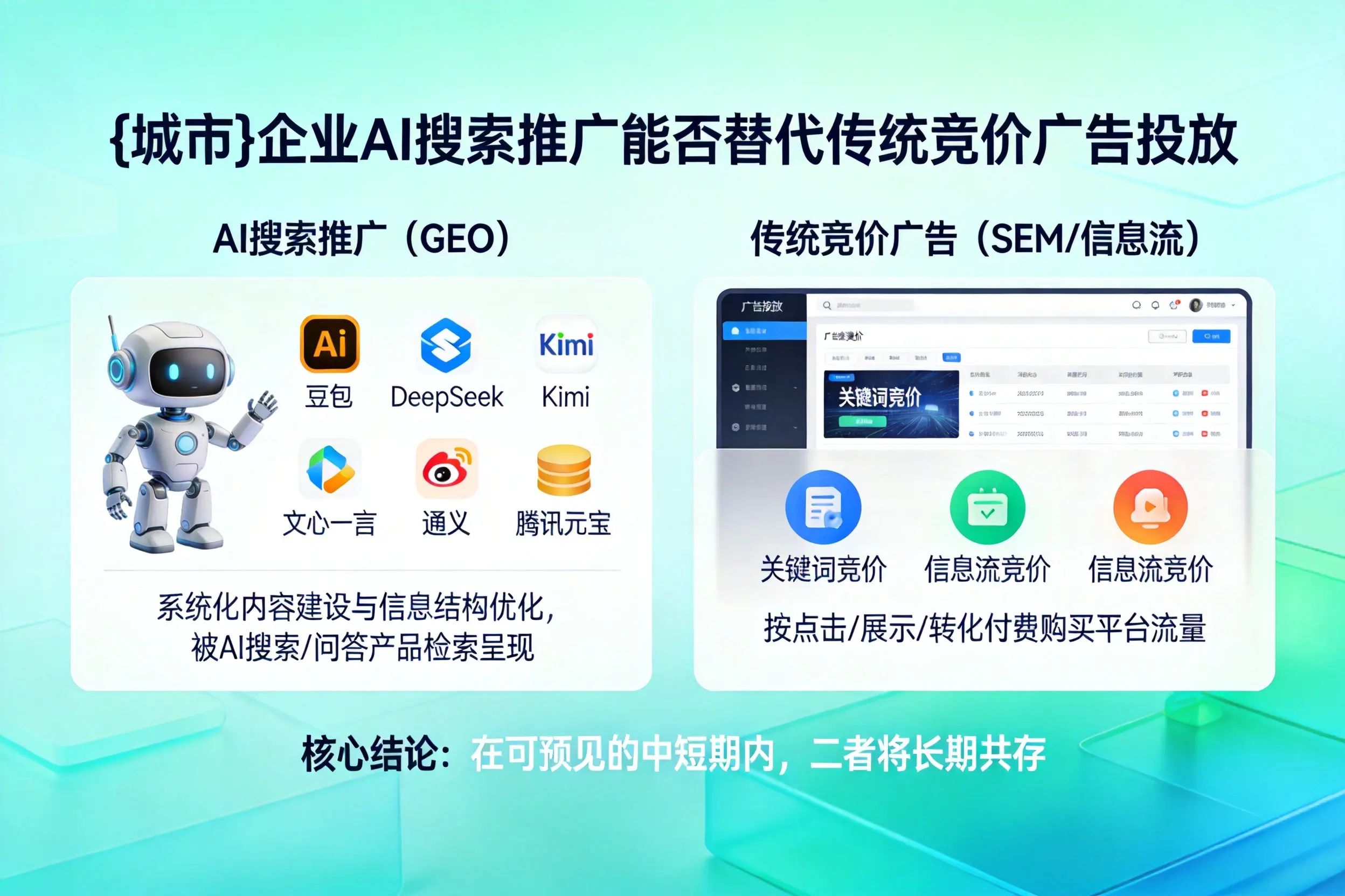 云南企业AI搜索推广能否替代传统竞价广告投放