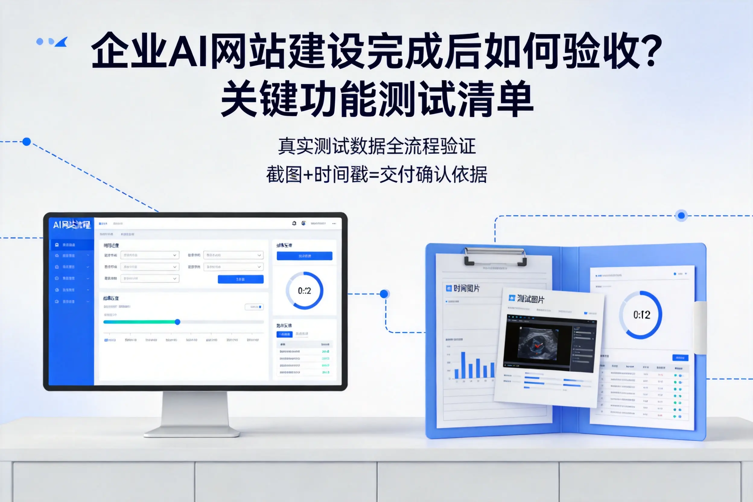 云南企业AI网站建设完成后如何验收?关键功能测试清单