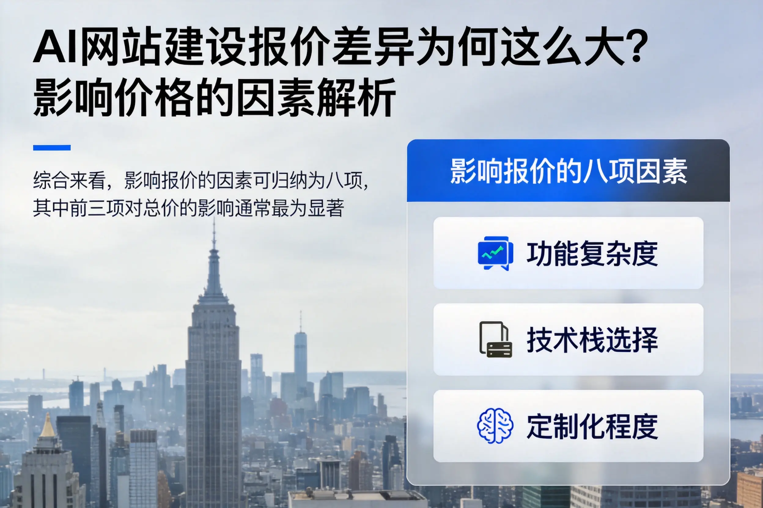 云南AI网站建设报价差异为何这么大?影响价格的因素解析