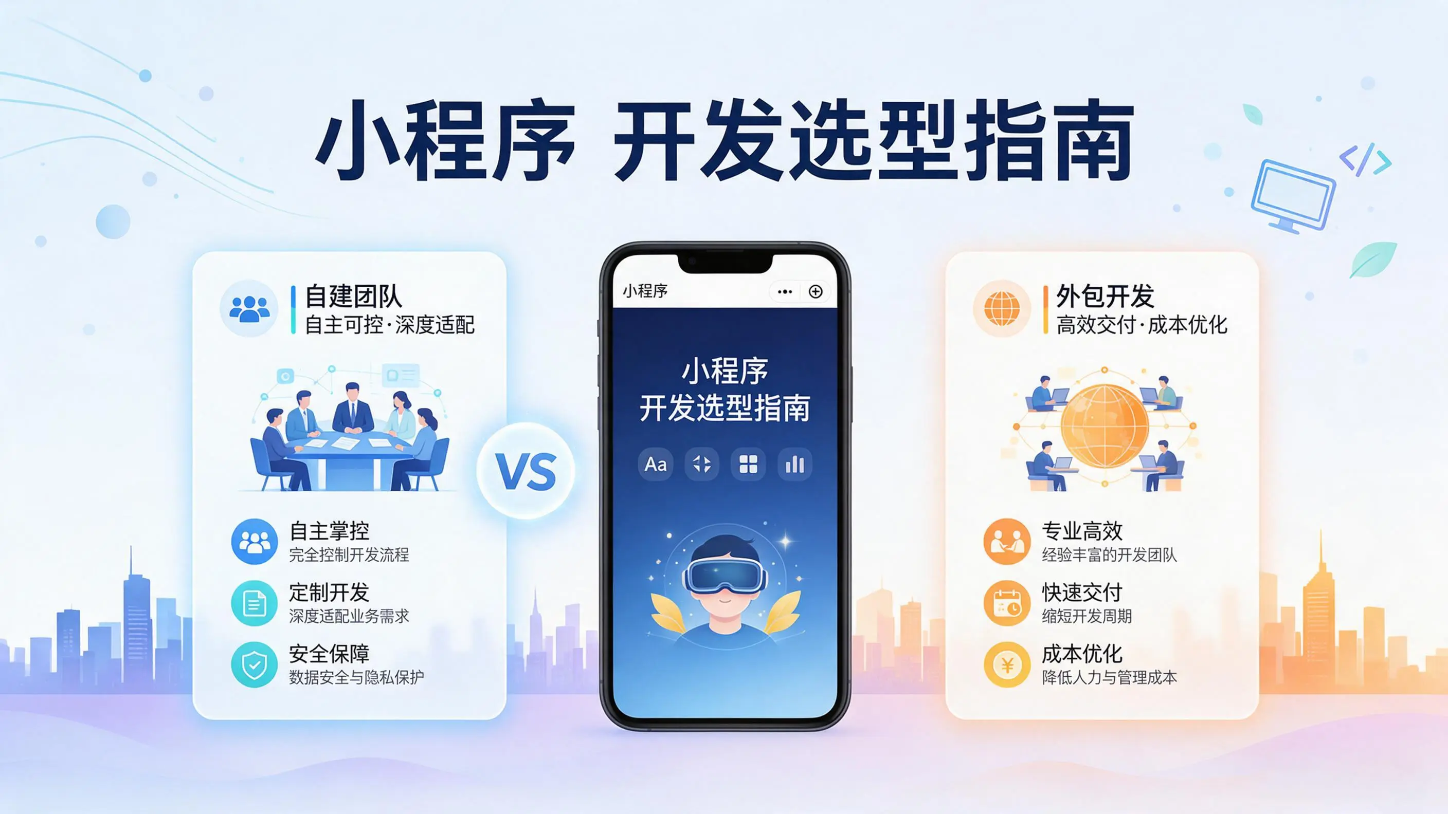 云南小程序开发选型指南：自建团队与外包的优劣对比分析
