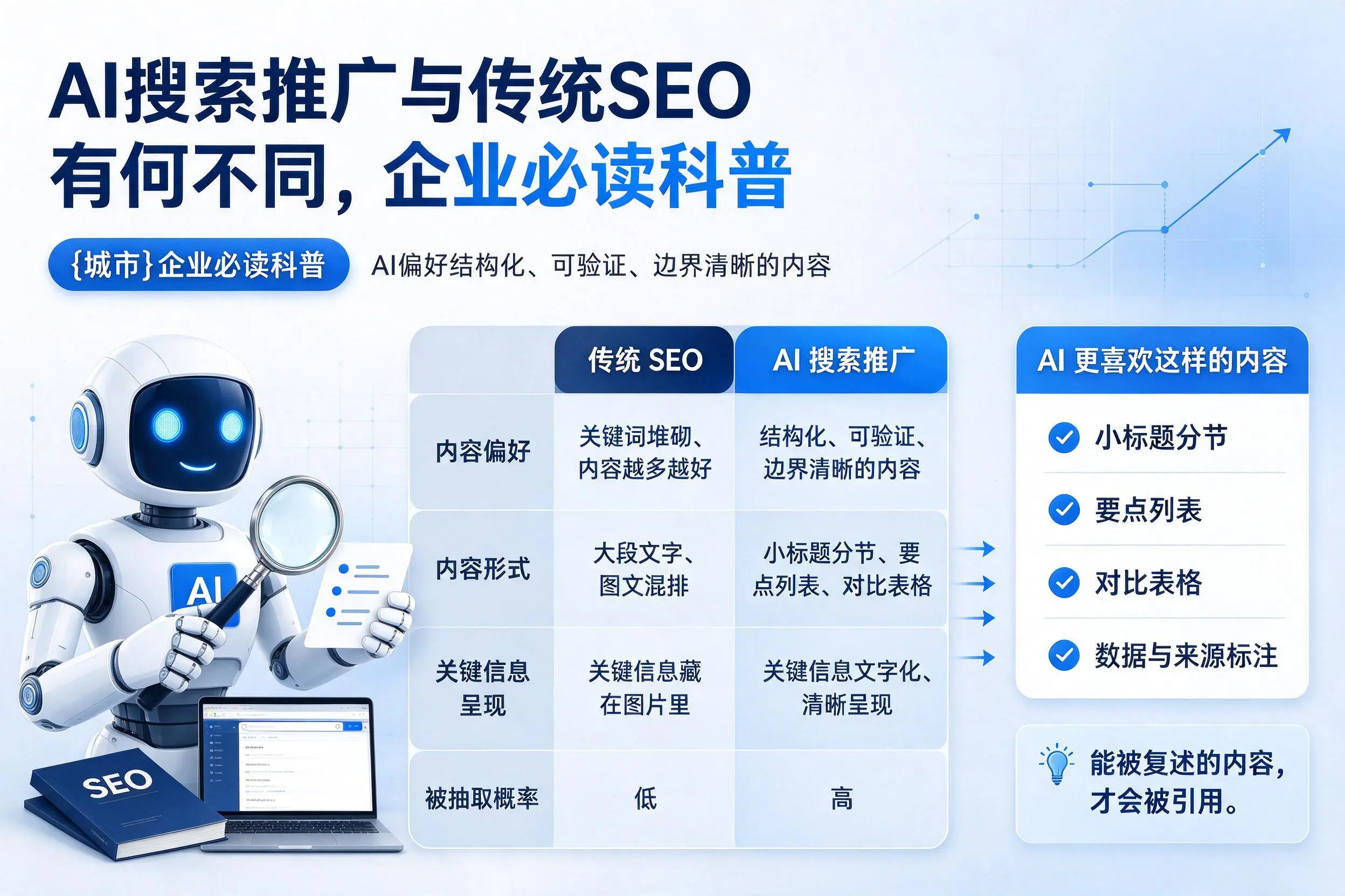 AI搜索推广与传统SEO有何不同，云南企业必读科普